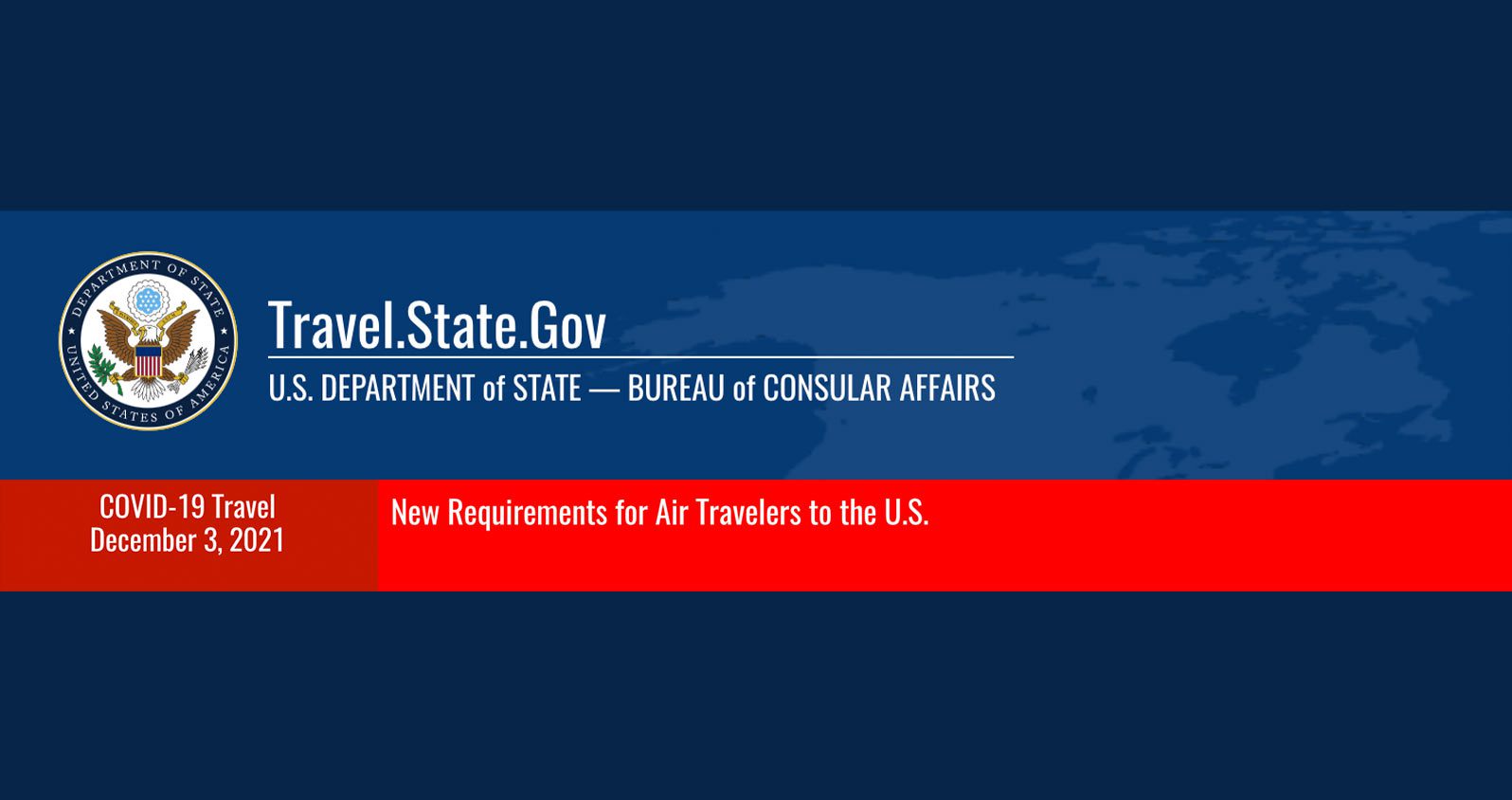 Travel.State.Gov New Requirements for Air Travelers to the U.S. Trip Mate